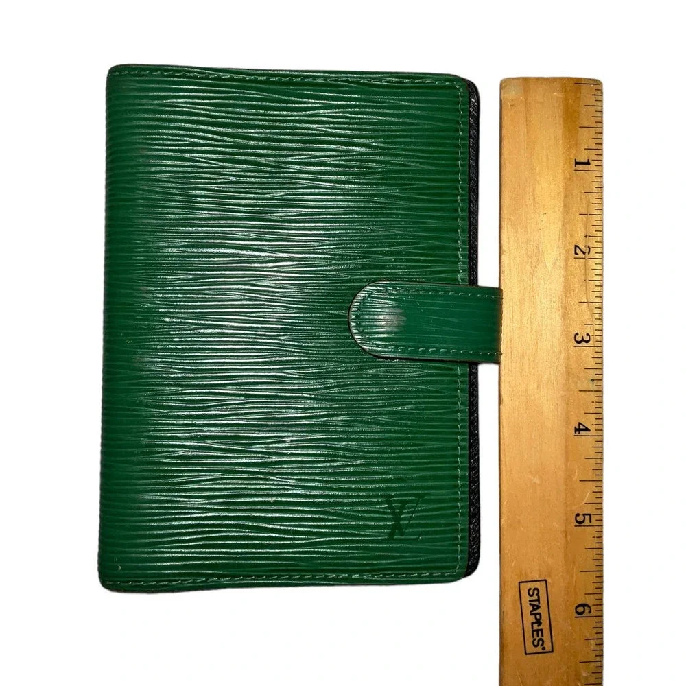 Louis Vuitton Green Epi Leather Home Office Planner